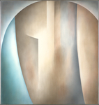 schilderij schilderkunst abstract-realisme ritme ritmisch autodidact Willem-van-Dijk tempera-verf penseel&luchtspuit